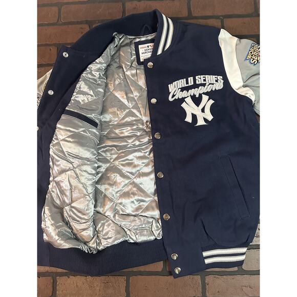 NEW YORK‎ YANKEES G-III 27X World Series Varsity Jacket~Never Worn~S L 2XL - Picture 6 of 10